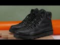 Ботинки afour hiker carbon black в деталях