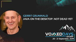 Java on the Desktop
