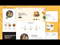 Complete Responsive Food / Restaurant Website Design Using HTML / CSS / JAVASCRIPT - From Scratch