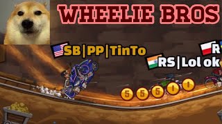 Wheelie Bros 😎 | Daily Race - Wheeler | Hill Climb Racing 2
