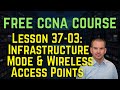 Free CCNA 200-301 Course 37-03: Infrastructure Mode and Wireless Access Points