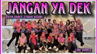 JANGAN YA DEK || Line Dance || Just for fun || Dieva Dance Studio Kediri