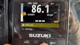 How To Clear Fuel Used Suzuki gauge