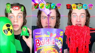 LukeDidThat Spicy Challenge Compilation | Luke West Spicy Food