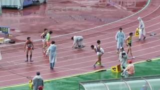 H29　関カレ　男子2部400m　準決勝1組