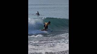 Backside Down the line…【Skimboarding Technique】#スキムボード