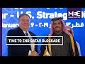 US Secretary of State Pompeo says Saudi-led blockade on Qatar must end