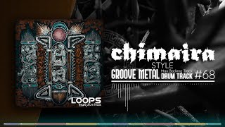 Groove Metal Drum Track / Chimaira Style / 185 bpm