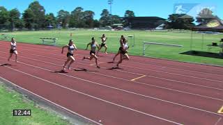 HVC 23.01.2021: Women 100m E race