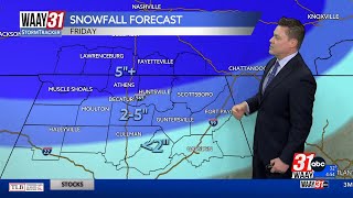 Jeff Castle's Tuesday afternoon weather update 1/7/2025