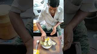 This uncle selling boiling eggs just only ₹10 #streetfoood #food