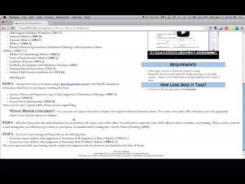 How to File For Divorce in Florida How to File For Divorce in Florida