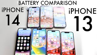 iPhone 14 Vs iPhone 14 Pro Vs 14 Pro Max Vs 14+ Vs iPhone 13 Vs 13 Pro Vs 13 Pro Max Battery Test!