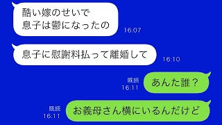 義母から激怒の連絡があり、「息子と離婚して出て行け」と言われた。私が原因で夫が病気になったと非難されたが、その時一緒にいたのはなんと義母だった。