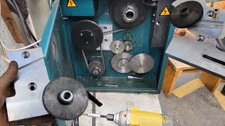 Grizzly G9729 Lathe Reverse Power Feed Gear Modification