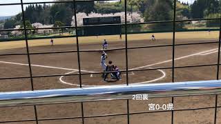 春季リーグ戦3戦目VS宮崎産経大学1/3