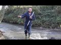 River measurements with Barry and Ben The Geography Men