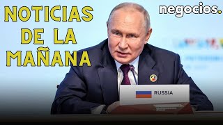 NOTICIAS DE LA MAÑANA: Rusia enfrenta tres drones en Moscú, se congela la economía en Europa