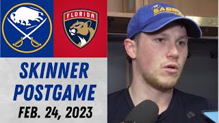 Jeff Skinner Postgame Interview vs Florida Panthers (2/24/2023)