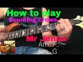 How to play/counting crows/Mr jones/