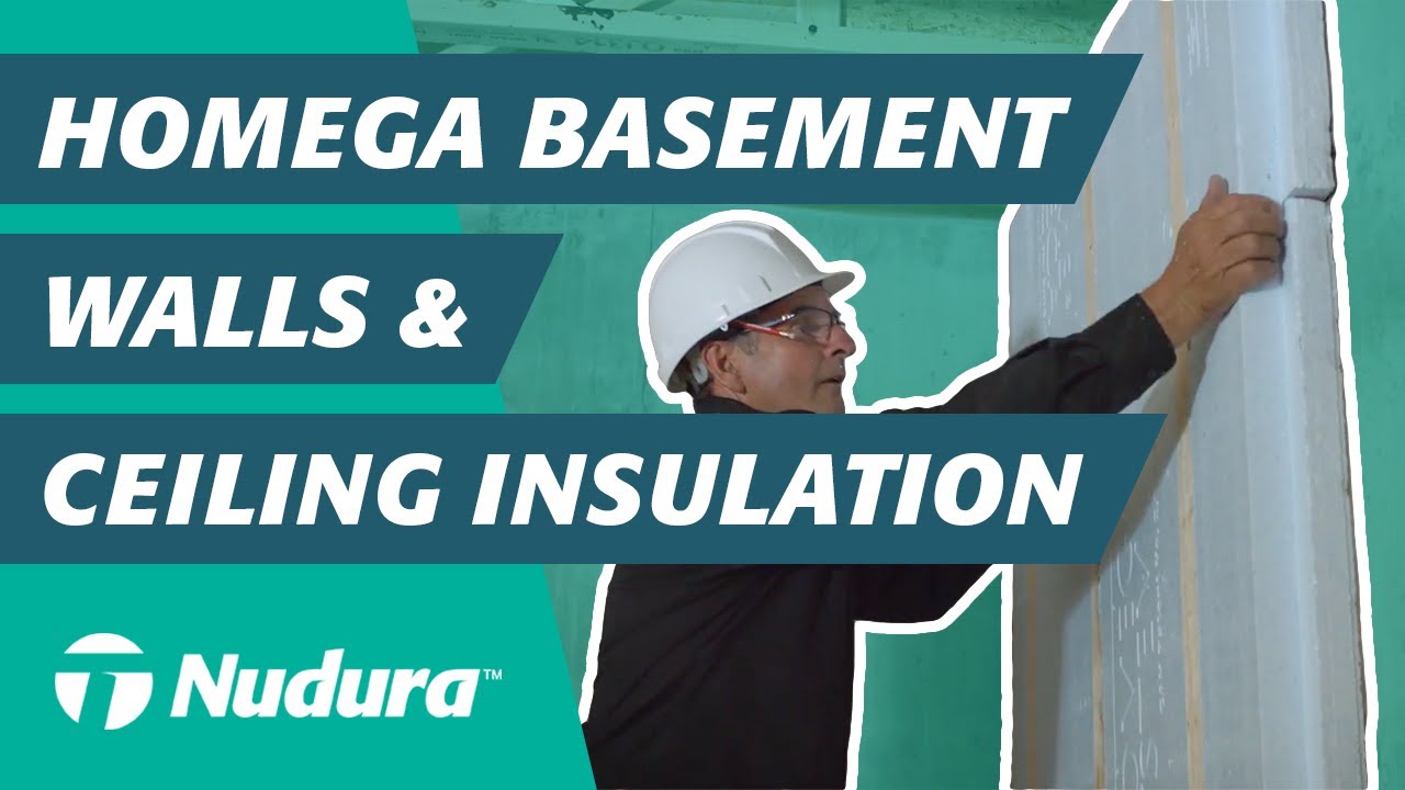 Homega Basement Walls Ceiling Insulation
