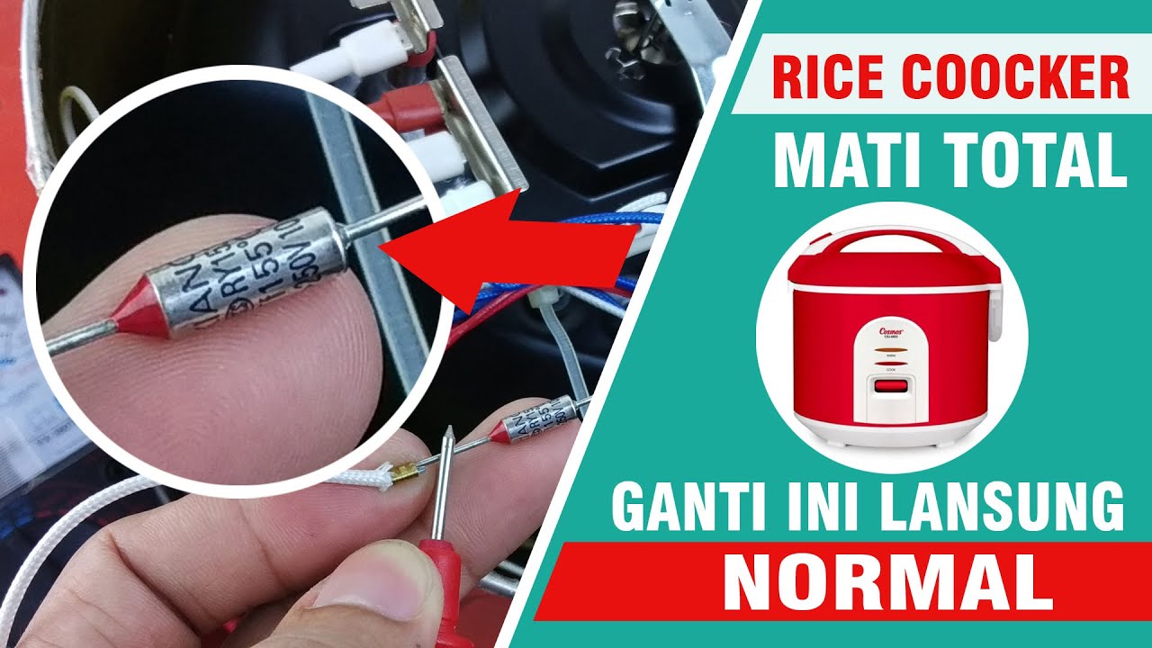 BARU | Cara Memperbaiki Rice Cooker Cosmos Yang Rusak Mati Total - How ...