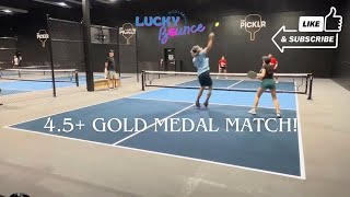 4.5+ gold medal game star-spangled paddle tournament ￼at The Picklr ￼