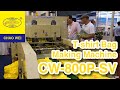 CHAO WEI: Super High Speed Heat Cutting T-shirt Bag Making Machine for VietnamPlas 2014