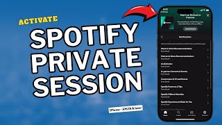 How to Activate Spotify Private Session on iPhone | iOS 18 - UPDATED