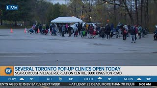 Morning Headlines: More Toronto pop-ups open, York Region expands vaccine eligibility, TDSB summer s