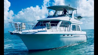 2003 48 Navigator 4800 Offshore Motor Yacht - 2 Stateroom Walk Through MVI 0473