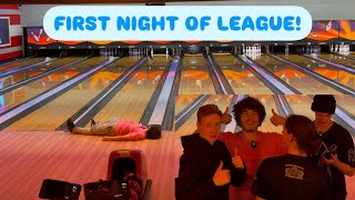 Average Bowler Takes on First Night of League