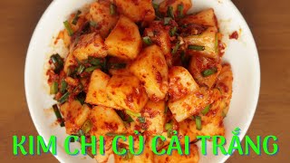 Cách làm Kim Chi Củ Cải Trắng ăn liền tại nhà - Món Ngon Ngày Tết | Nữ Nhi Food 038