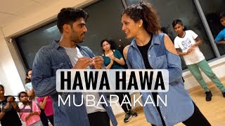 "Hawa Hawa" DANCE | Mubarakan Video Song | Arjun Kapoor, Ileana D’Cruz, | @JeyaRaveendran Choreo |