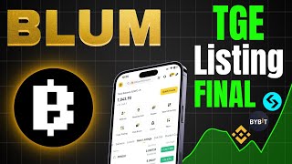 Blum Airdrop TGE Listing Date Final || Binance Listing Confirm ||