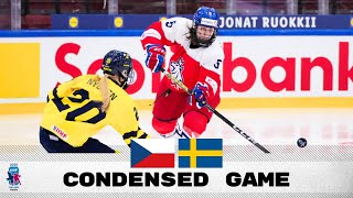 Condensed Game: Czechia vs Sweden | 2025 #U18WomensWorlds