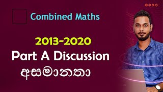 අසමානතා part A discussion