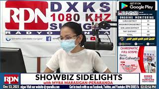 SHOWBIZ SIDELIGHTS with MYRA MARASIGAN-PEÑARANDA | Dec 13, 2021