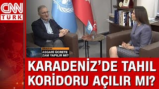 Karadeniz'de tahıl koridoru açılır mı? BM yetkilisi CNN Türk'e konuştu...