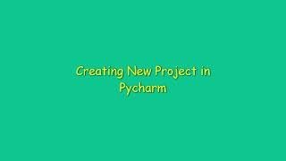 Python | Flask | Pycharm | Create Project In Pycharm
