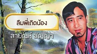 ลืมพี่เถิดน้อง - สายัณห์ สัญญา  [Official Audio]