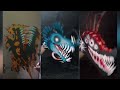 ScarOfLove Paper Paper Dragon Puppet Compilation! 5