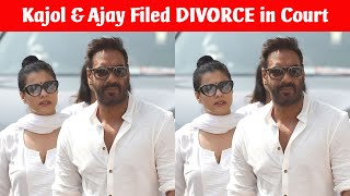 Kajol Devgan's shared the first strong statement on her divorce with Ajay Devgan's 😱