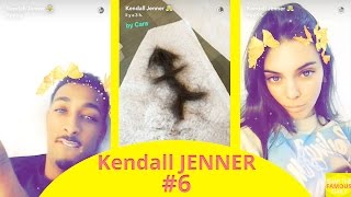 Kendall Jenner with her hairdresser - snapchat - july 25 2016