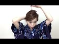 浴衣☆１０分簡単ヘアアレンジ（ミディアムからロング）☆メイクアップアーティストalisaのメイク講座 vol.106