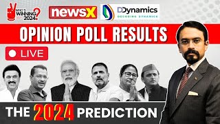NewsX Opinion Poll 2024 LIVE: Lok Sabha Predictions | India's Biggest Opinion Poll