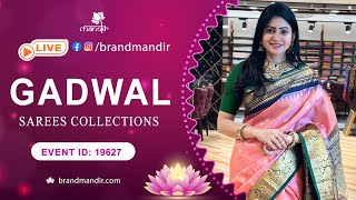 Gadwal Sarees Collection | WhatsApp Number 733 733 7000 | Brand Mandir Sarees LIVE