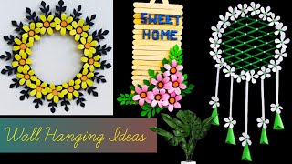 3 Amazing Wall Decoration Ideas | Wall Hanging Craft Ideas | Room Decor Craft Ideas | Paper Crafts