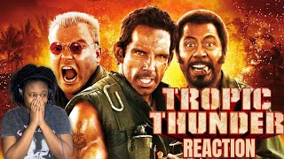 HILARIOUS!!! Tropic Thunder (2008) Movie Reaction!