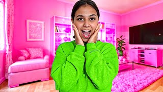 I SURPRISED MY GIRLFRIEND WITH A $10,000 PINK ROOM MAKEOVER! *SHE CRIED*